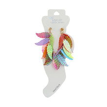 Load image into Gallery viewer, Colorful Holographic Leaf Anklet

