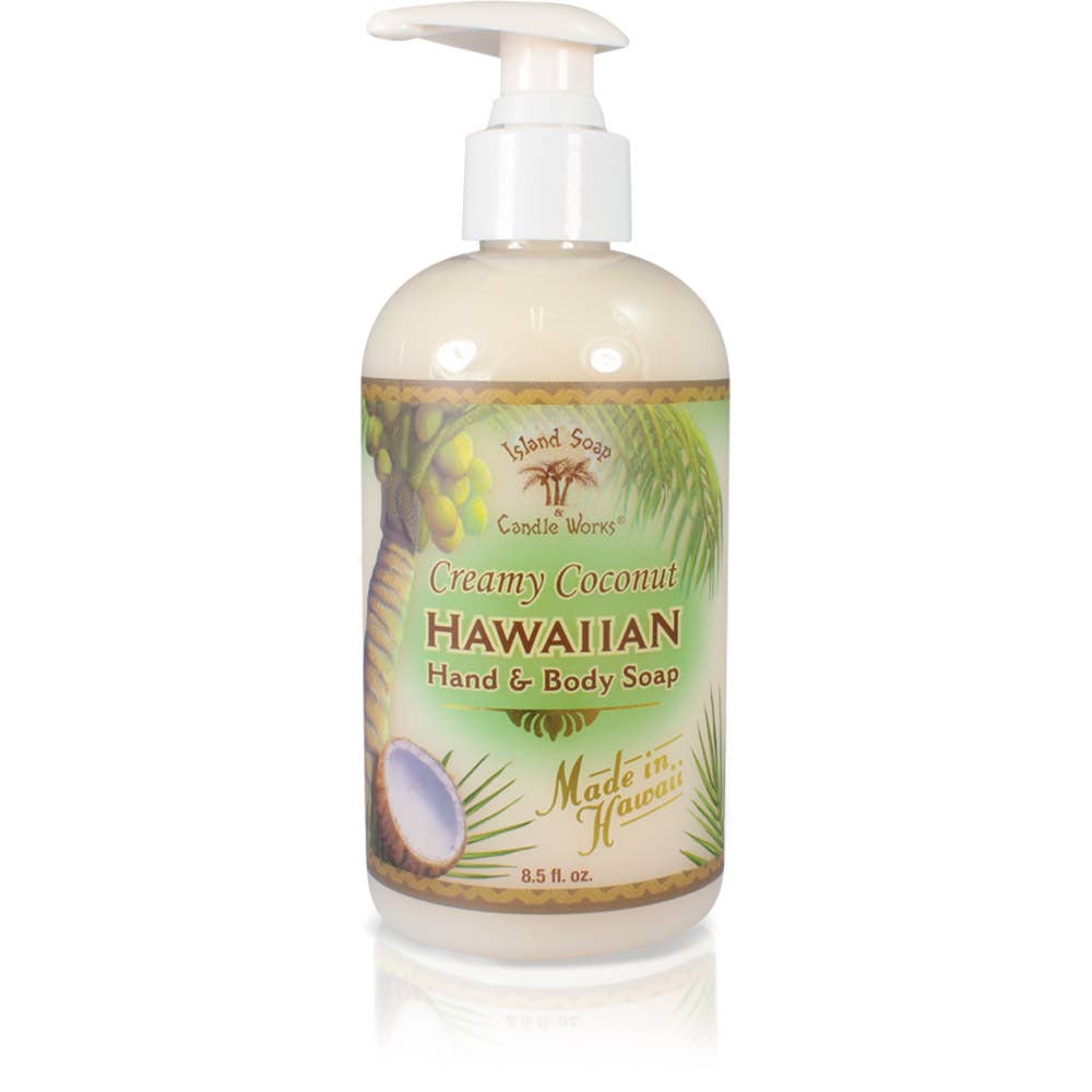 8.5 oz. Creamy Coconut  Liquid Soap