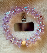 Load image into Gallery viewer, Crown Flower Cell Phone Wristlet
