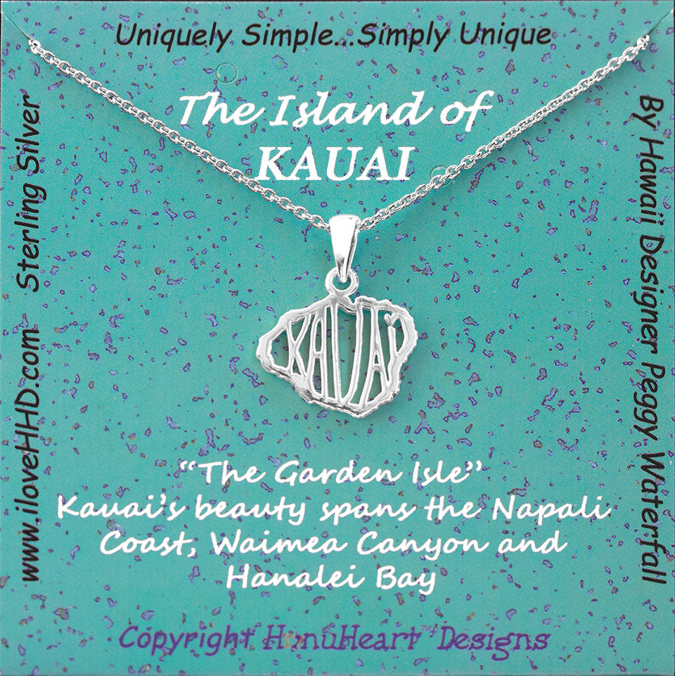 Small Kauai Island Pendant