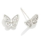 Butterfly Stud Earrings