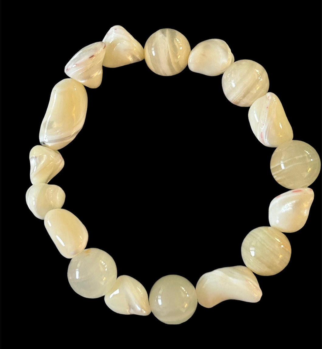 Creamy Quartz and Shells