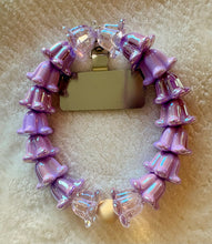Load image into Gallery viewer, Crown Flower Cell Phone Wristlet
