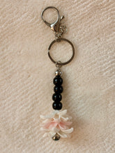 Load image into Gallery viewer, Forever Pikake Keychain/Purse Charm - Silver
