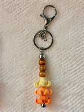 Load image into Gallery viewer, Forever Puakenikeni Keychain/Purse Charm - Silver
