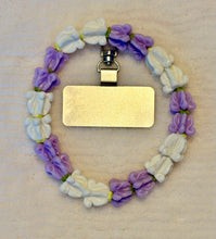 Load image into Gallery viewer, Crown Flower Cell Phone Wristlet
