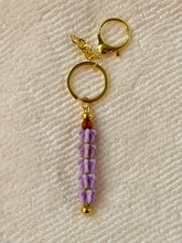 Load image into Gallery viewer, Forever Crown Flower Keychain/Purse Charm - Gold
