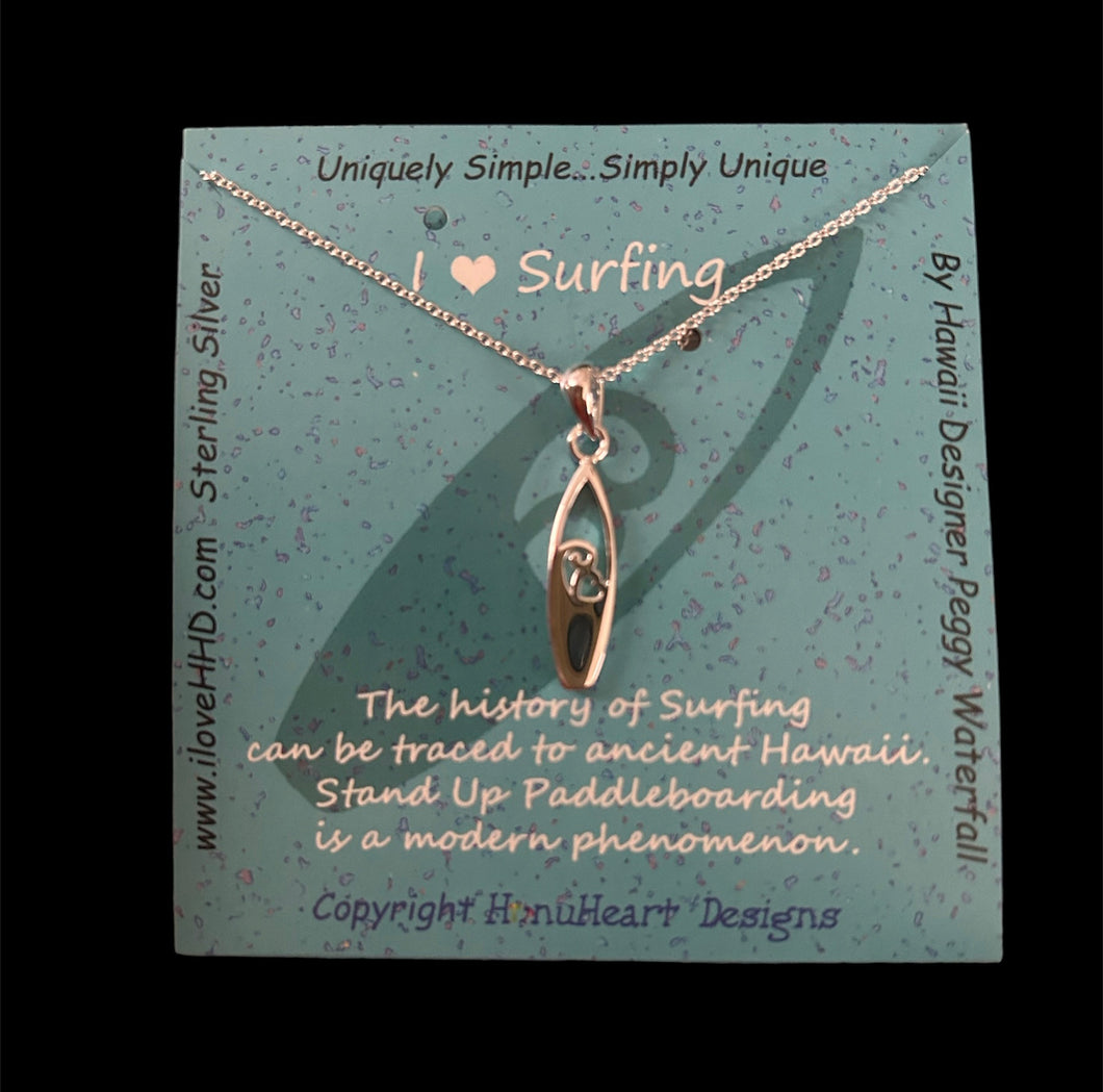 Small Surf Board Pendant