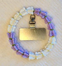 Load image into Gallery viewer, Crown Flower Cell Phone Wristlet
