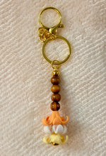 Load image into Gallery viewer, Forever Puakenikeni Keychain/Purse Charm - Gold
