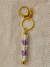 Load image into Gallery viewer, Forever Crown Flower Keychain/Purse Charm - Gold
