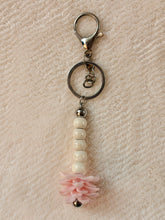 Load image into Gallery viewer, Forever Pikake Keychain/Purse Charm - Silver
