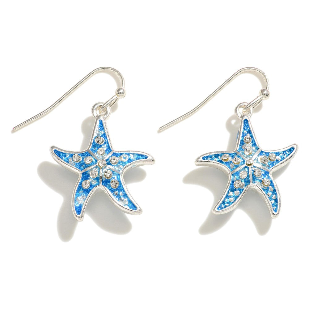 Star Fish Drop Earrings