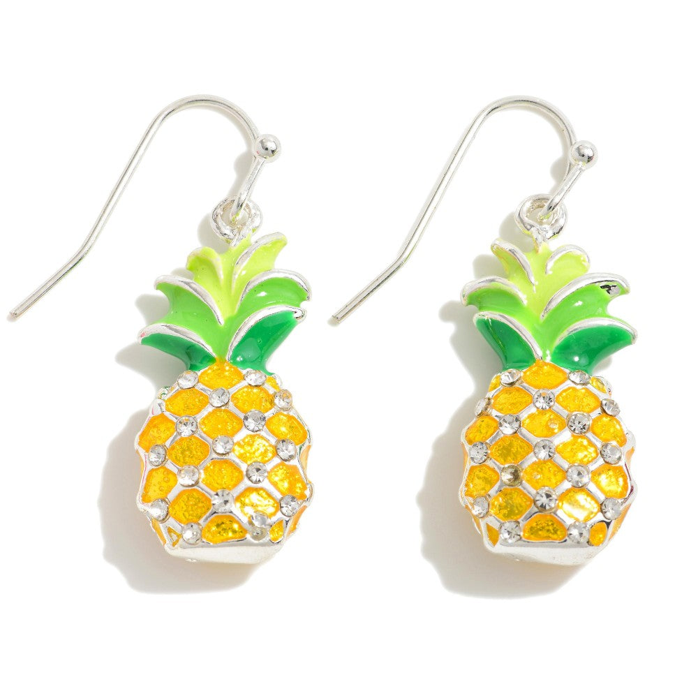 Pineapple Drop Earrings