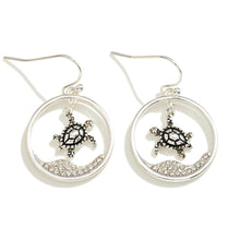 Load image into Gallery viewer, Sea Turtle Drop Earrings
