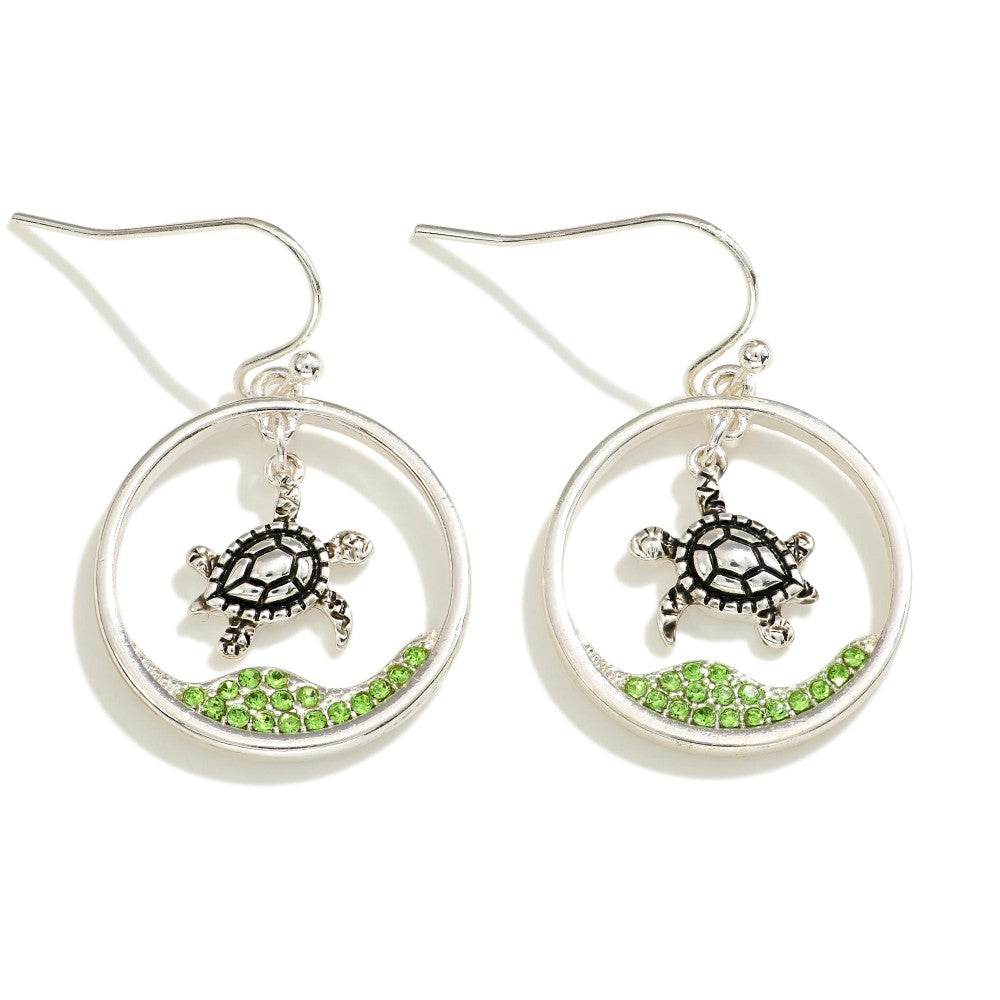 Sea Turtle Drop Earrings