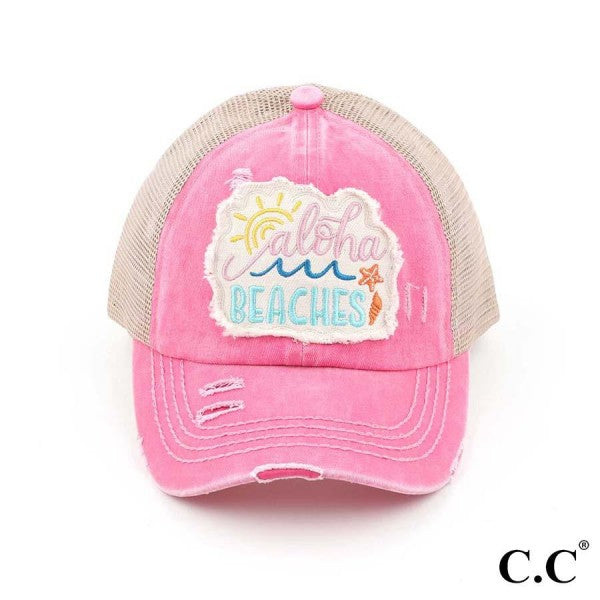 Aloha Beaches Pony Cap