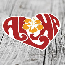 Load image into Gallery viewer, Aloha Heart Sticker
