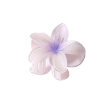 Load image into Gallery viewer, Pearl Gradient Plumeria Claw Clip
