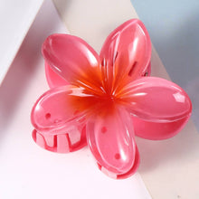 Load image into Gallery viewer, Plumeria Colorful Claw Clip
