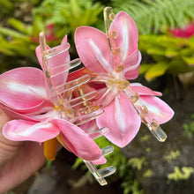 Load image into Gallery viewer, Cattleya Ivory Orchid Claw Clip
