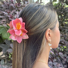 Load image into Gallery viewer, Cattleya Pink Orchid Claw Clip
