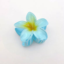 Load image into Gallery viewer, Plumeria Colorful Claw Clip
