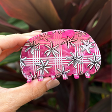 Load image into Gallery viewer, Tiare Palaka Mahina Claw Clip
