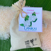 Load image into Gallery viewer, Hawaiian Bath Salts in Cotton Tote 4 oz
