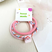 Load image into Gallery viewer, 3PCS Two-color thickened basic hair tie
