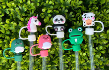 Load image into Gallery viewer, Fun Creatures Straw Toppers
