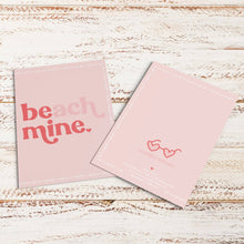 Load image into Gallery viewer, BEach MINE Valentine Greeting Card
