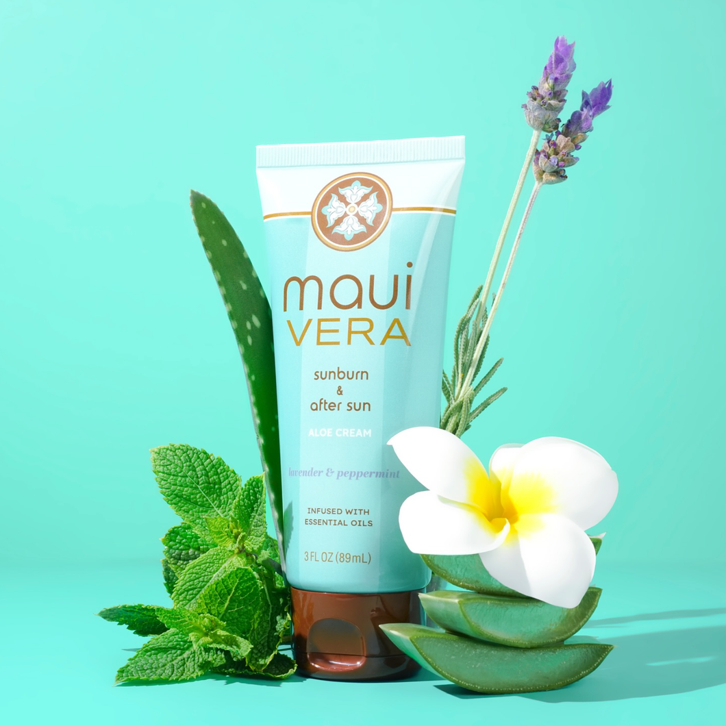 New! Sunburn & After Sun Cream