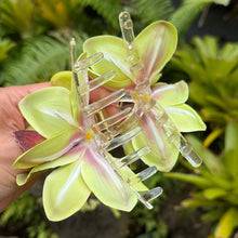Load image into Gallery viewer, Cattleya Orchid Meadow Claw Clip
