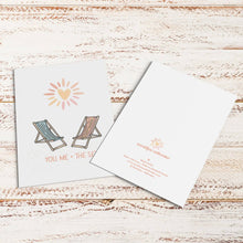 Load image into Gallery viewer, You, Me and The Sea Greeting Card
