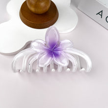 Load image into Gallery viewer, Plumeria Large Claw Clip
