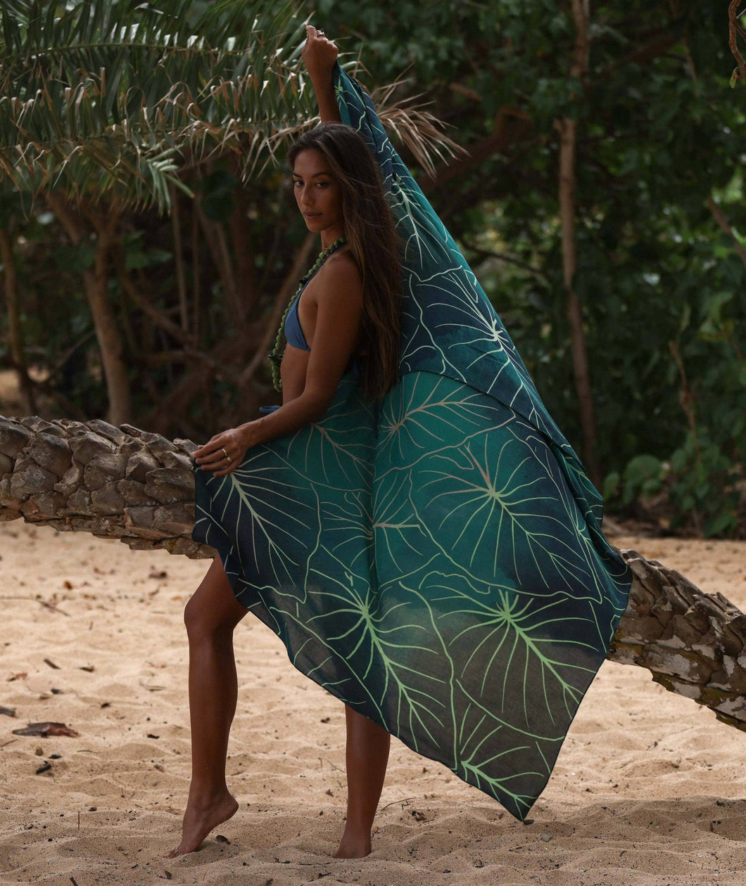 Kalo Pareo Sarong - Green
