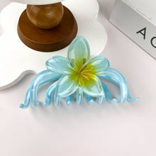 Load image into Gallery viewer, Plumeria Large Claw Clip
