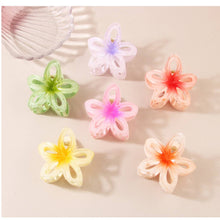 Load image into Gallery viewer, Gradient Flower Claw Clip
