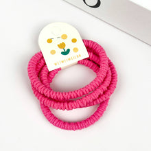 Load image into Gallery viewer, Set of 4 Colorful High Elasticity Pleated Hair Ties
