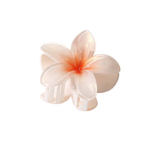 Load image into Gallery viewer, Pearl Gradient Plumeria Claw Clip
