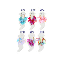 Load image into Gallery viewer, Colorful Holographic Leaf Anklet
